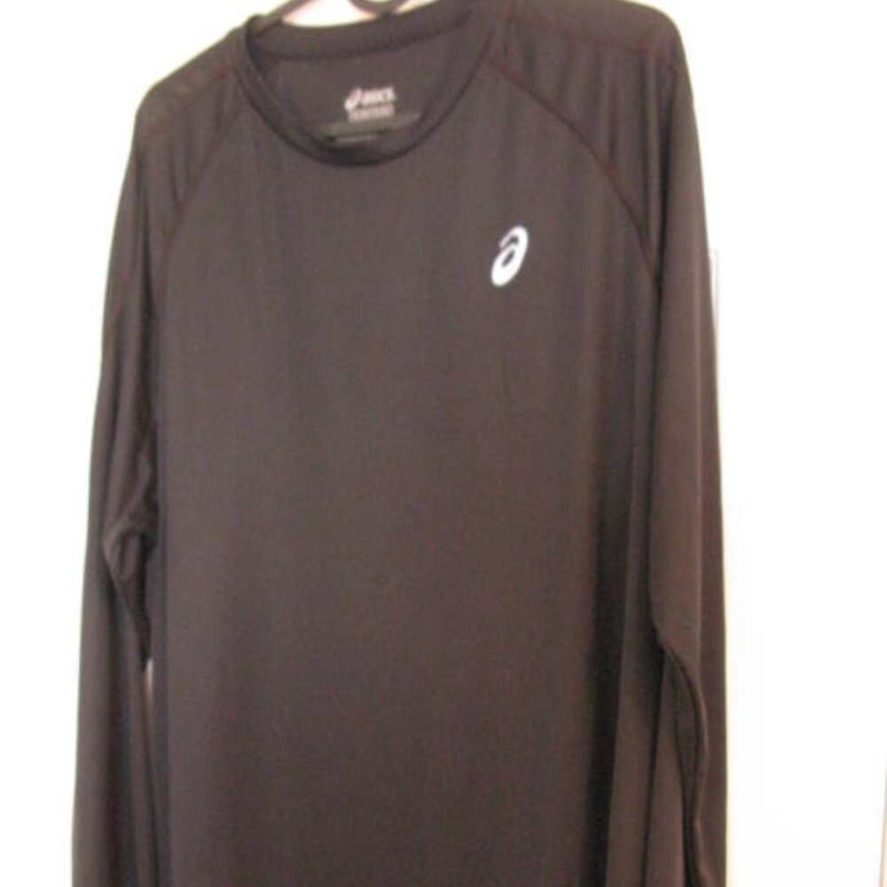 Men's Asics XL Long Sleeves T-shirt Black